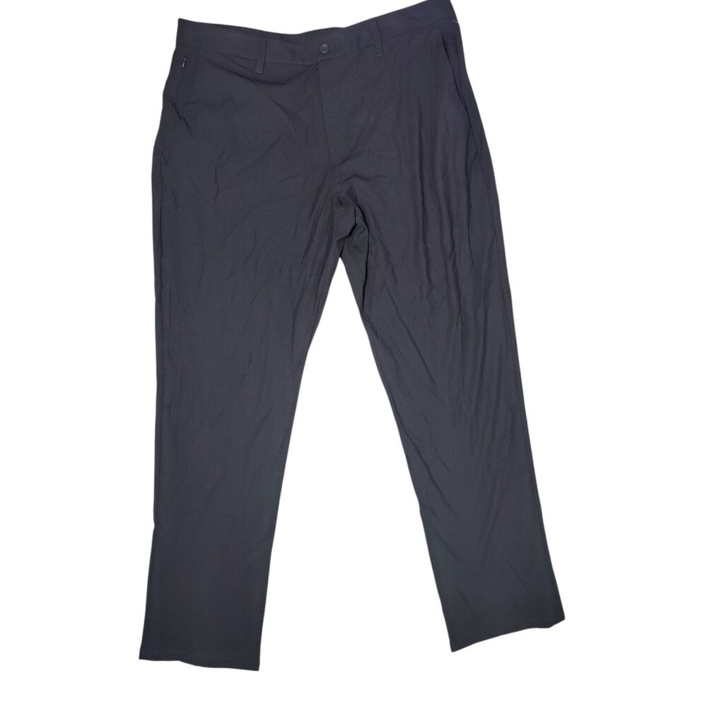 SKYR Men's Tricot Dynasty Slim Fit Black Pants XL 38x33‎ NWT